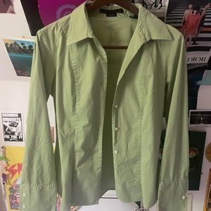 Sage green Perry Ellis fitted button down 🧚‍♂️